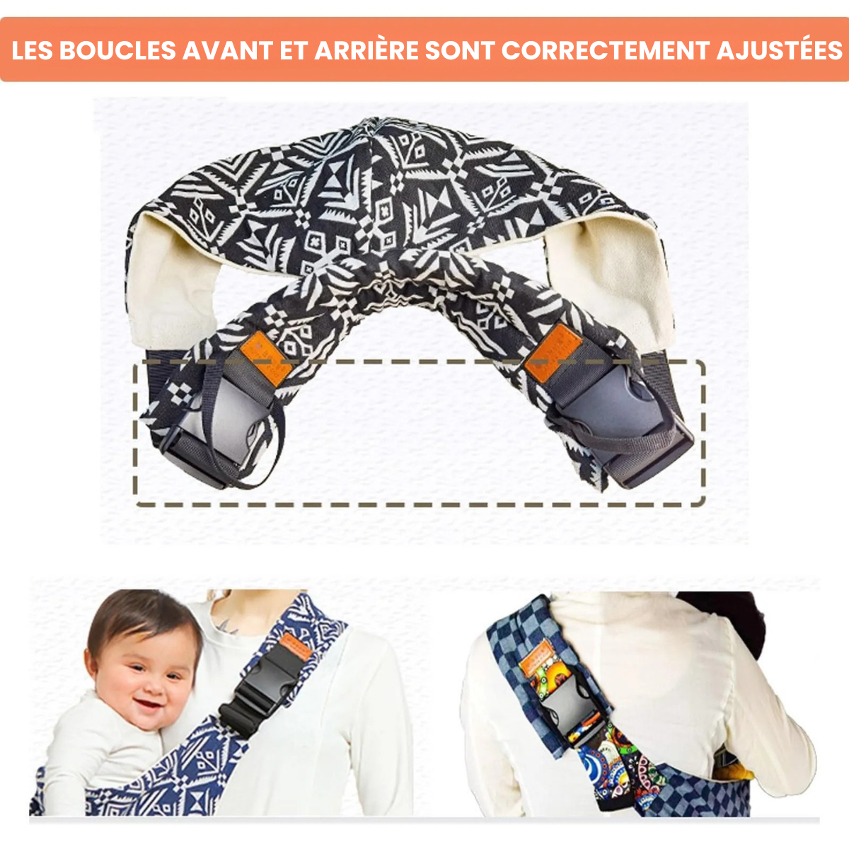 DuoFlex - Porte-Bébé alliant Confort & Polyvalence